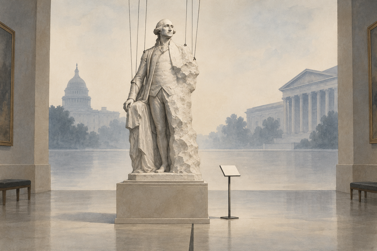Trump’s Washington statue demand tests Smithsonian independence in 250th-anniversary fight