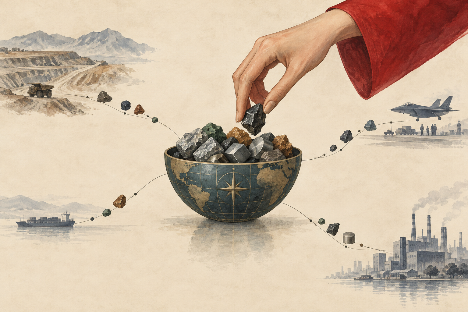 China rare-earth deal talks point to a wider shift in supply-chain power