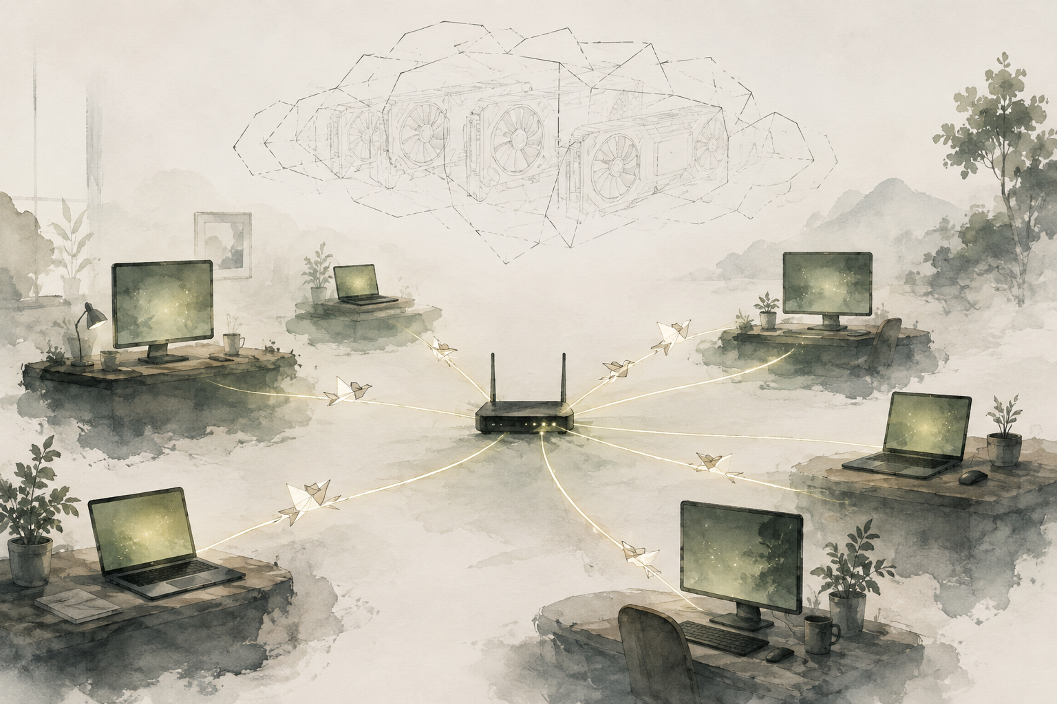 Nvidia PAIR shifts local AI from one fast PC to a networked inference layer