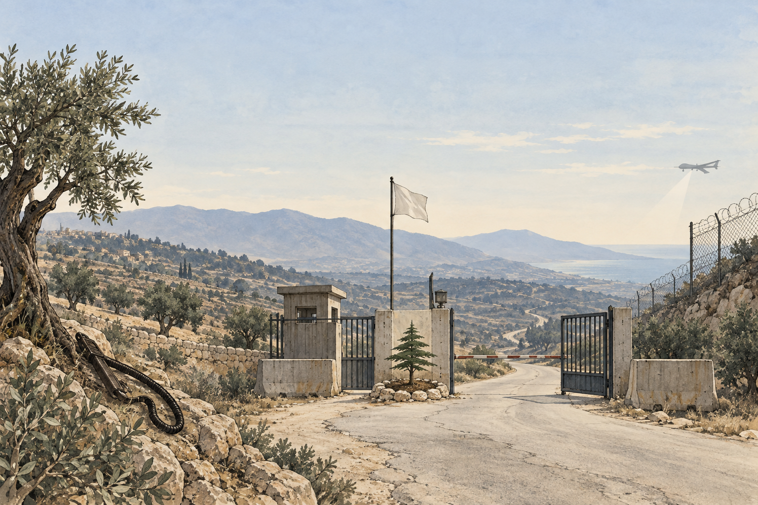 Aoun visit puts southern Lebanon at center of U.S.-backed border test