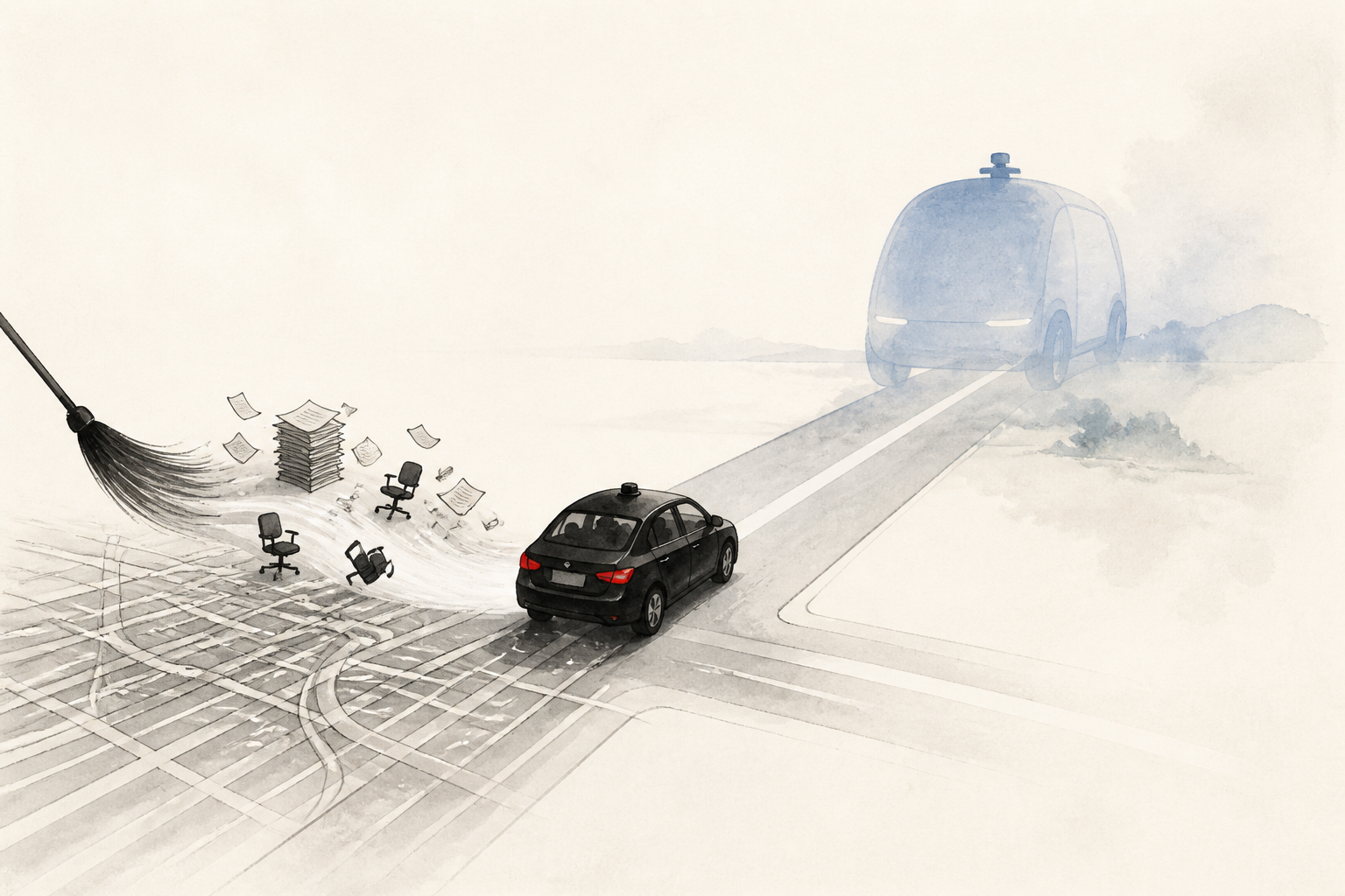 Uber’s Layoffs Are an Efficiency Move With an Autonomous-Mobility Subtext